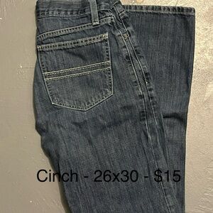 Cinch Indigo Denim Jeans